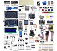 Kit completo di elettronica STEM per Arduino per mega2560 con moduli sensore LCD - Set di progetti di codifica educativa per principianti apprendimento scolastico dimensioni standard