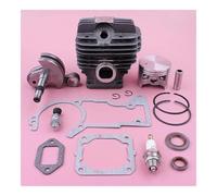 Kit completo di guarnizioni for cilindro, albero motore, pistone e guarnizione dell'olio da 52 mm, adatto for motosega MS440 044, 1128 020 1227, 1128 029 2301