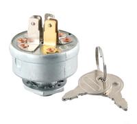 Kit completo di interruttore di accensione con due chiavi per trattorino tosaerba compatibile con codice articolo 09454
