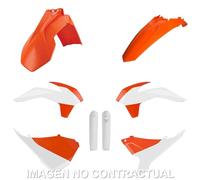Polisport Ktm Exc/exc-f/xc-w/xcf-w 14-16 Oem 15 Plastics Kit Arancione,Nero