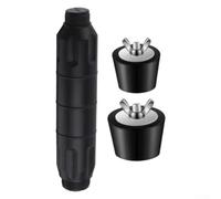 Kit completo di protezione invernale per piscine con tappi in gomma e tubo antigelo per protezione contro i danni da ghiaccio nei sistemi di piscine