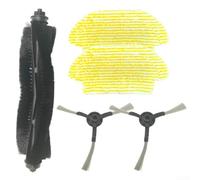 Kit completo di pulizia per aspirapolvere Kärcher RCV 3, 13 pezzi, set di ricambio include 1 spazzola principale, 4 spazzole laterali, 4 panni mocio, 4 filtri, accessori per RCV3(A)