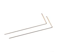 Kit completo di rabdomanzia sonde, pendolo e tappetino in rame per divinazione e rilevamento di entità