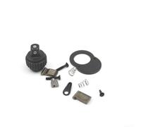 Kit completo di riparazione con chiave a bussola a 24 denti con finitura cromata per tutte le esigenze meccaniche (M)