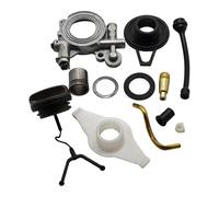 Kit completo di riparazione dell'oliatore della pompa dell'olio for 372XP, compatibile con Hus 365 372 371 362, tappo della motosega, manicotto della linea di ingranaggi a vite senza fine, guarnizione