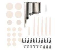 Kit completo di riparazione per clarinetto, set essenziale con strumenti in metallo, sughero e tampone di ricambio per la manutenzione del clarinetto, 9,9 x 6,1 x 2,2 cm