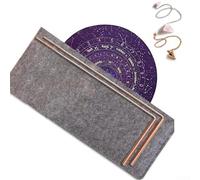 Kit completo di strumenti per rabdomanzia in rame con sonde e pendoli per pratiche spirituali ed energetiche