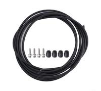 Kit completo di tubi freno idraulico per SRAM 4 olive e 4 inserti per connessioni sicure (nero)