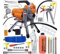 Kit completo di verniciatura Rosfix Tornado RT2 UltraSpray 1800W 22MPA 2.2L/min
