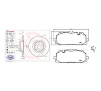 Kit completo: dischi ad alto contenuto di carbonio, pastiglie AUDI A6 C8 BREMBO