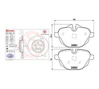 Kit completo: dischi ad alto contenuto di carbonio, pastiglie BMW 5 F10, 5 F11
