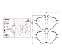 Kit completo: dischi ad alto contenuto di carbonio, pastiglie BMW 5 F10, 5 F11