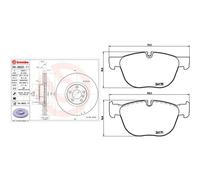 Kit completo: dischi ad alto contenuto di carbonio, pastiglie BMW X3 E70, X5 X6