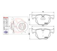 Kit completo: dischi ad alto contenuto di carbonio, pastiglie BMW X3 E70, X5 X6
