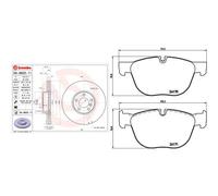 Kit completo: dischi ad alto contenuto di carbonio, pastiglie BMW X3 E70, X5 X6