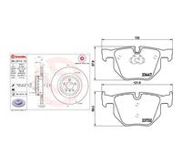 Kit completo: dischi ad alto contenuto di carbonio, pastiglie BMW X5 F15 F85,