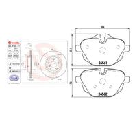Kit completo: dischi ad alto contenuto di carbonio, pastiglie BMW Z4 E89 BREMBO