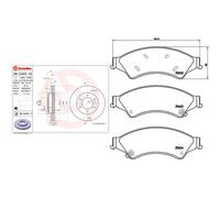 Disco freno BREMBO 09C42411 anteriore, ventilato, altamente carbonizzato, 1 Pezzo