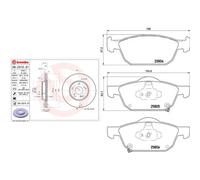 Kit completo: dischi ad alto contenuto di carbonio, pastiglie HONDA CIVIC X