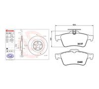 Kit completo: dischi ad alto contenuto di carbonio, pastiglie JAGUAR XJ VIII