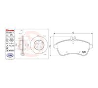 Kit completo: dischi ad alto contenuto di carbonio, pastiglie MERCEDES-BENZ C