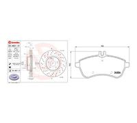Kit completo: dischi ad alto contenuto di carbonio, pastiglie MERCEDES-BENZ C