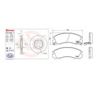 Kit completo: dischi ad alto contenuto di carbonio, pastiglie MITSUBISHI LANCER