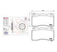 Kit completo: dischi ad alto contenuto di carbonio, pastiglie MITSUBISHI LANCER