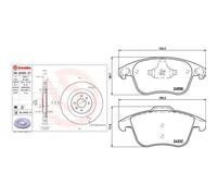 Kit completo: dischi ad alto contenuto di carbonio, pastiglie PEUGEOT 208 I