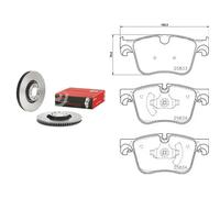 Kit completo: dischi ad alto contenuto di carbonio, pastiglie PEUGEOT 308 II