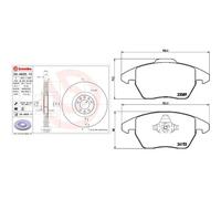 Kit completo: dischi ad alto contenuto di carbonio, pastiglie PEUGEOT RCZ XTRA