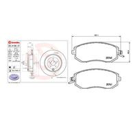 Kit completo: dischi ad alto contenuto di carbonio, pastiglie SUBARU BRZ (ZC6)