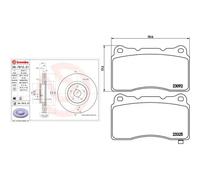 Kit completo: dischi ad alto contenuto di carbonio, pastiglie SUBARU, TOYOTA GT