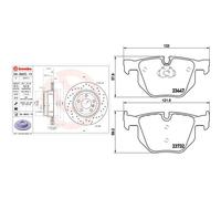 Kit completo: dischi forati, pastiglie BMW X3 E70, X5 F15 F85, X6 E71 E72, X6
