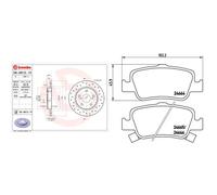 Disco freno BREMBO XTRA LINE BREMBO 08.A912.1X, 1 Pezzo