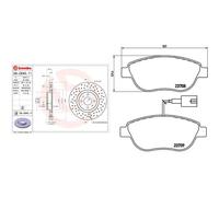 Kit completo: dischi, pastiglie ABARTH 500 / 595 / 695, 500C / 595C / 695C