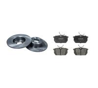 Set di pastiglie freno ABE C2F004ABE, posteriore
