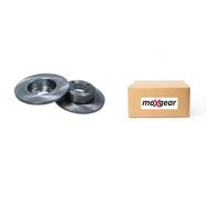 2x Disco freno Assale anteriore pieno 19-0985 MAXGEAR per AUDI 80 B4 Tre volumi