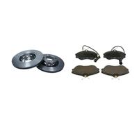 Set di pastiglie freno ABE C1A014ABE, anteriore