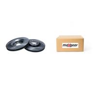 2x Disco freno Assale anteriore ventilato 19-1803 MAXGEAR per AUDI SEAT