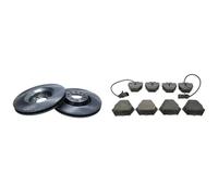Set di pastiglie freno ABE C1A050ABE, anteriore