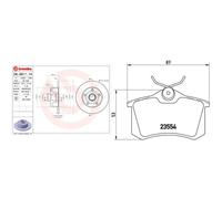 Kit completo: dischi, pastiglie AUDI A4 B5 BREMBO XTRA