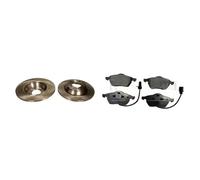 MAXGEAR Kit pastiglie freno, Freno a disco compatibile con AUDI SEAT SKODA VW