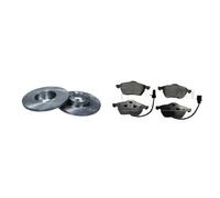 MAXGEAR Kit pastiglie freno, Freno a disco compatibile con AUDI SEAT SKODA VW