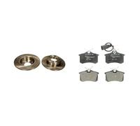 Set di pastiglie freno ABE C2W012ABE, posteriore