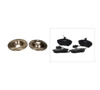 Set di pastiglie freno ABE C1A028ABE, anteriore