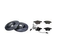 MAXGEAR Kit pastiglie freno, Freno a disco compatibile con AUDI SEAT SKODA VW