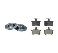 Set di pastiglie freno ABE C2A001ABE, posteriore