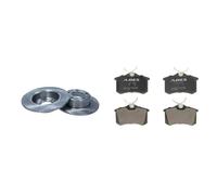 Set di pastiglie freno ABE C2W028ABE, posteriore