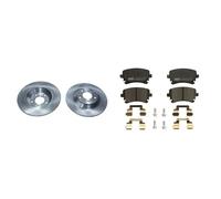 MaXgear Disco freno 19-2342 assale posteriore pieno Ø302 mm 2 pezzi per Audi A6 Allroad C6